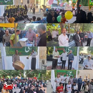 جشن میهمانی خانوادگی غدیر در اشکفتک