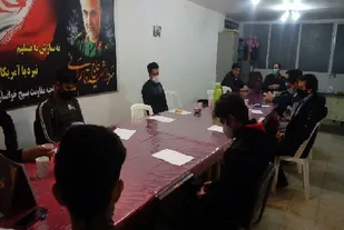 جلسه توجیهی مسئولان عملیات پایگاه های مقاومت بسیج حوزه شهید صادقی
