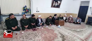 مسئول دفتر نمایندگی ولی&zwnj;فقیه در سپاه سلماس با امام&zwnj;جمعه شهرستان دیدار کرد