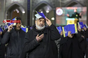 طنین ندای الغوث و ناله یا "علی"، شب قدر نوزدهم در آسمان حرم مطهر رضوی+ فیلم و تصاویر