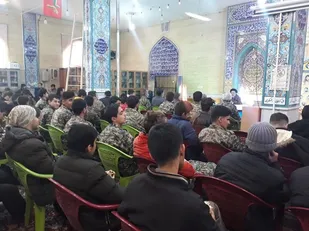 برگزاری جلسه سیاسی بصیرتی توسط رزمندگان و بسیجیان شهرستان شهرضا