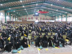 جشن بزرگ دختران آفتاب در حسینیه ثارالله خمینی شهر