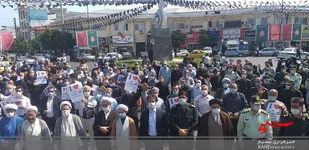 خشم انقلابی مردم غرب مازندران علیه مدعیان دروغین آزادی بیان + تصاویر