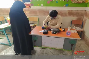 ویزیت رایگان ۵۰۰ نفر از افراد روستای آبادان ایرانشهر