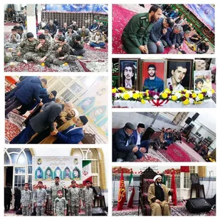 یادواره چهار شهید هنرمند در محله قلعه نو کهنک پیشوا