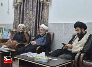 دیدار فرمانده ناحیه مقاومت بسیج دزفول با امام جمعه شهرستان