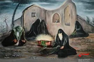 اجرای تعزیه خرابه شام برای زائران پاکستانی در موکب امام خامنه ای زاهدان