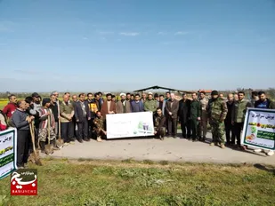 کاشت ۸۰۰۰ نهال در شهرستان گلوگاه