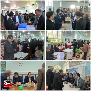 برپایی میز خدمت ادارات همزمان با دهه فجر در اندیمشک