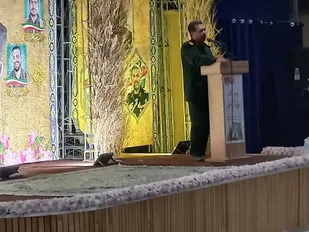 برگزاری مراسم چهارمین سالگرد شهادت حاج قاسم سلیمانی درقیامدشت