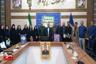 تقدیر از خبرنگاران در سپاه ناحیه ملایر به مناسبت هفته خبرنگار