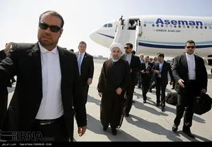 رئیس جمهور وارد شاهرود شد