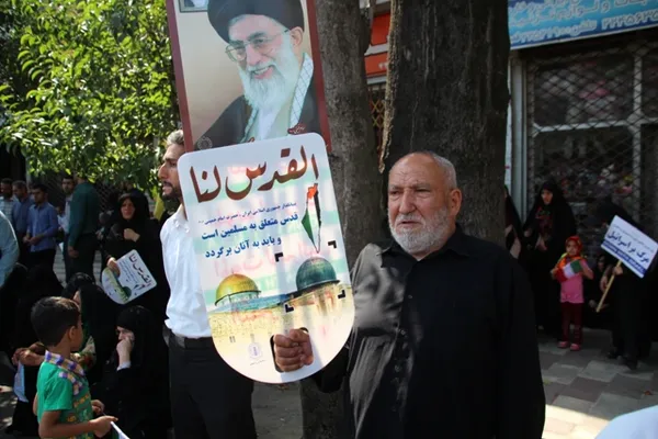 راهپیمایی روز قدس مرکز استان گلستان-تیرماه 95