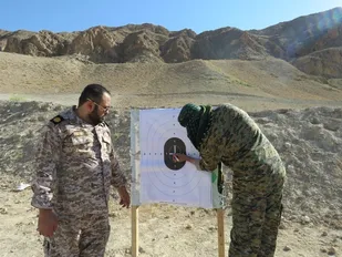 برگزاری اردوی عملی میدان تیر در  درگز