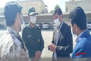 برگزاری مانور دفاع از مقر ادارات و کارخانجات چابهار