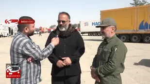 مصاحبه سرهنگ پاسدار مجید زنجانی معاون هماهنگ کننده سپاه امام حسن مجتبی علیه السلام استان البرز در مرقد مطهر حضرت امام خمینی (ره)