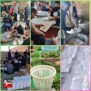 برگزاری مراسم سنتی فرهنگی مذهبی پا منبری محرم درروستای ناصرآباد بندرهندیجان