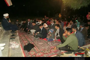 مراسم &laquo;شبی با شهدا&raquo; در پایگاه مقاومت فتح دهفول نهاوند