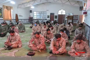 برگزاری مراسم عزاداری ایام فاطمیه در ناحیه خواف