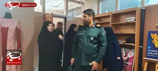 بازدید فرمانده سپاه لرستان از دبیرخانه نخستین جشنواره مد و لباس اسلامی&ndash;ایرانی &laquo;خرم&zwnj;دخت&raquo;