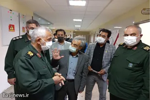 سپاه تا ریشه&zwnj;کن شدن ویروس منحوس کرونا در کنار کادر درمان است
