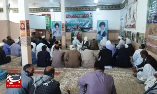 یادواره شهدای بخش قرقری &nbsp;روستای لنگر بارانی شهرستان هیرمند برگزار شد