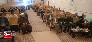 آیین تودیع و معارفه مسئول سازمان بسیج ادارات و کارمندان سپاه ثارالله برگزار شد