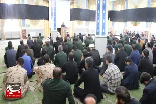 بزرگداشت شهدای خدمت در سپاه انصار الحسین(ع) همدان برگزار شد