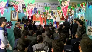 افتتاح نمایشگاه مدرسه انقلاب در ۷۲۰ مدرسه آذربایجان شرقی