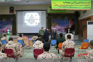 آخرین همایش نکوداشت نماز در سال جاری وجشن اعیاد رجب در ستاد لشکر امام حسین(علیه السلام)