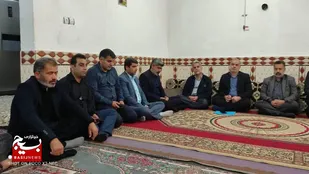 دیدار مدیر کل کمیته امداد امام خمینی (ره) خوزستان با خانواده شهید جنگ رمضان ابوالفضل علیمردانی در صالح شهرگتوند