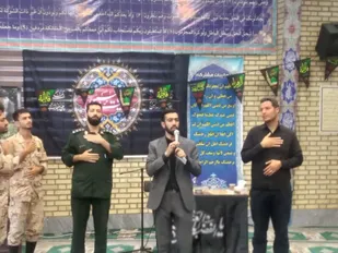 اقامه عزای حضرت سیدالشهدا(ع) در حسینیه سپاه ناحیه ملارد
