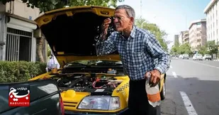 گرمای بالای ۴۹ درجه، شرجی و گرد و خاک مهمان آسمان خوزستان