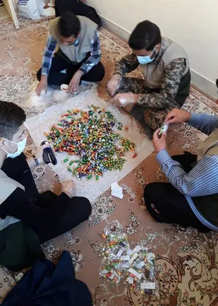 برنامه های گشت رضویون،کوهنوردی و ایستگاه صلواتی در حوزه مقاومت شهید عباسی بیجنوند برگزار شد
