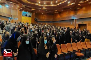 مراسم جشن دختران نسل ظهور در سرخه برگزار شد