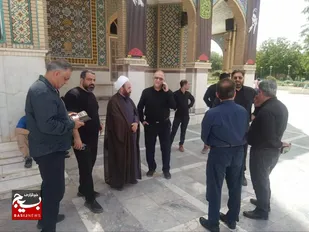 بازدید فرماندار ویژه شهرستان کرج، از مواکب خدمت&zwnj;رسان به زائران در مهرشهر و کمالشهر