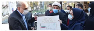 تجلیل از پرستاران بیمارستان های فیروز آبادی و شهدای هفتم تیر