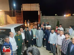 برگزاری میزخدمت و جشن ولادت امام رضا(ع) در روستای دولت آباد خرم آباد