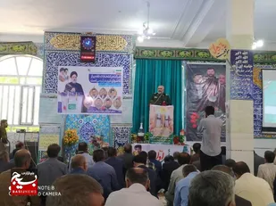 آیین تکریم و معارفه و نشست بصیرتی در خانمیرزا