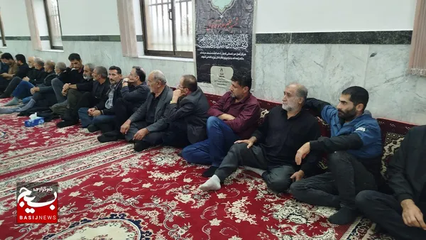 مراسم شهید مدافع امنیت علیرضا آقاجانی