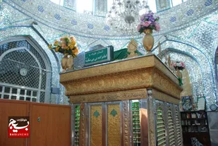 غبار روبی امامزاده بی بی سکینه صفادشت