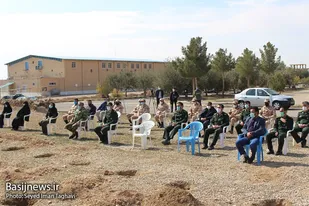 کاشت 700 نهال درخت در مجموعه ورزشی شهدای بسیج سمنان