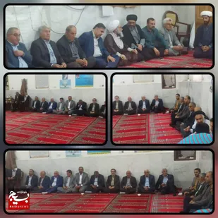 آیت الله حیدری با مردم شهر زیدون بهبهان دیدار کرد