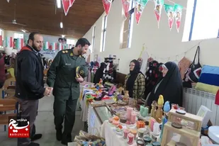 نمایشگاه و فروشگاه توانمندی های بانوان رامسر + تصاویر