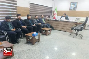 دیدار مسئول&nbsp; دفتر حمایت حقوقی و قضایی از ایثارگران دادگستری استان همدان با دادستان&zwnj; شهرستان رزن و نهاوند