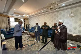 با دو رزمندگان هشت سال دفاع مقدس در زاهدان دیدار شد