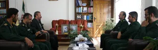 دیدار فرمانده سپاه شاهرود با شهردار+ تصاویر