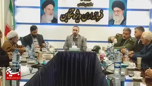 نشست مسئول سازمان بسیج کارگری سپاه کربلا با فرماندار تنکابن