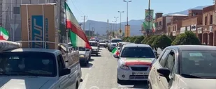 برگزاری راهپیمایی ۲۲ بهمن به صورت رژه خودرویی وموتوری در بستک