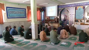 برگزار مراسم عزاداری وفات حضرت ام البنین(س) در نمازخانه ناحیه اسفراین